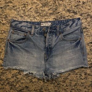 Free People Jean Shorts